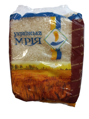 Крупа рисова 1кг ТМ Українська мрія